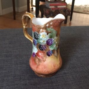 Hand painted Vienna Austria pitcher vase